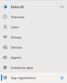 Navigating to Entra ID in the Microsoft Entra admin center