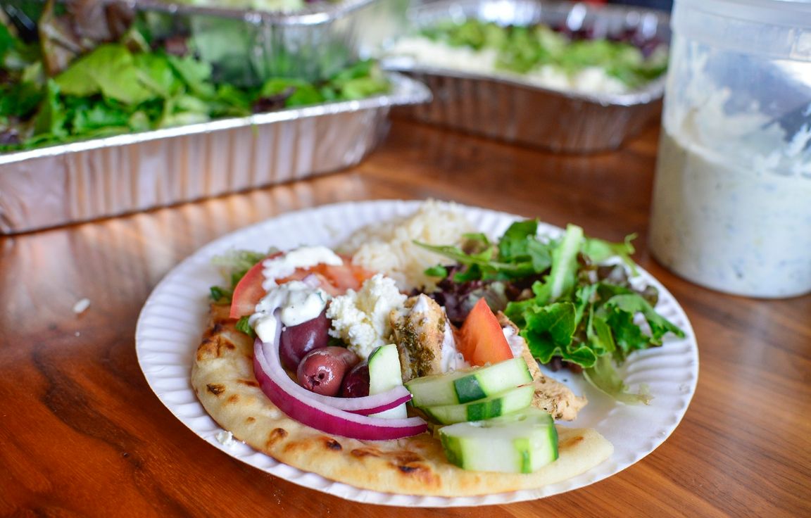Gyros Building Best Build your own Mediterranean Bowls, Gyros, and Wraps Catering ...
