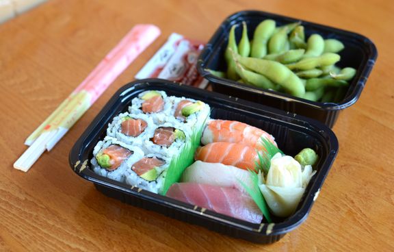 Where can I find sushi burritos or poke?