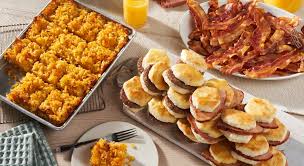 Cracker Barrel pancake breakfast catering platter